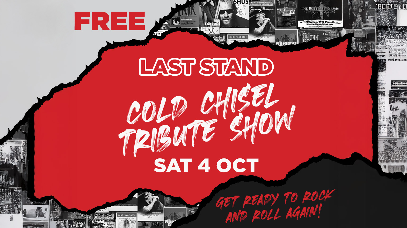 WHATS ON Cold Chisel Tribute Show