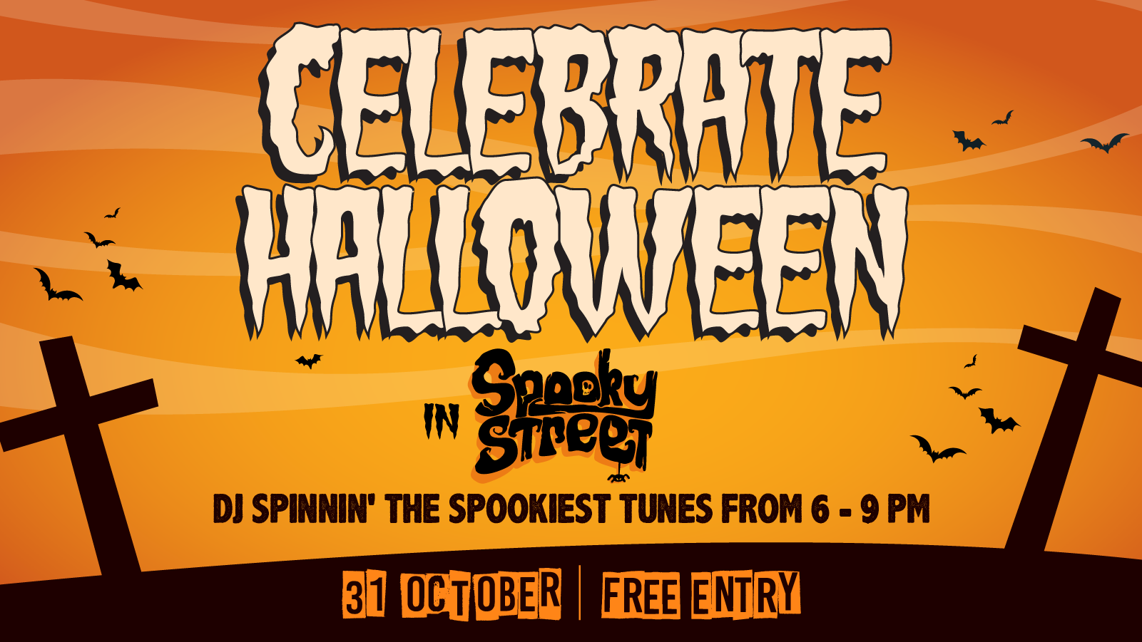 CELEBRATE HALLOWEEN WEB TILE