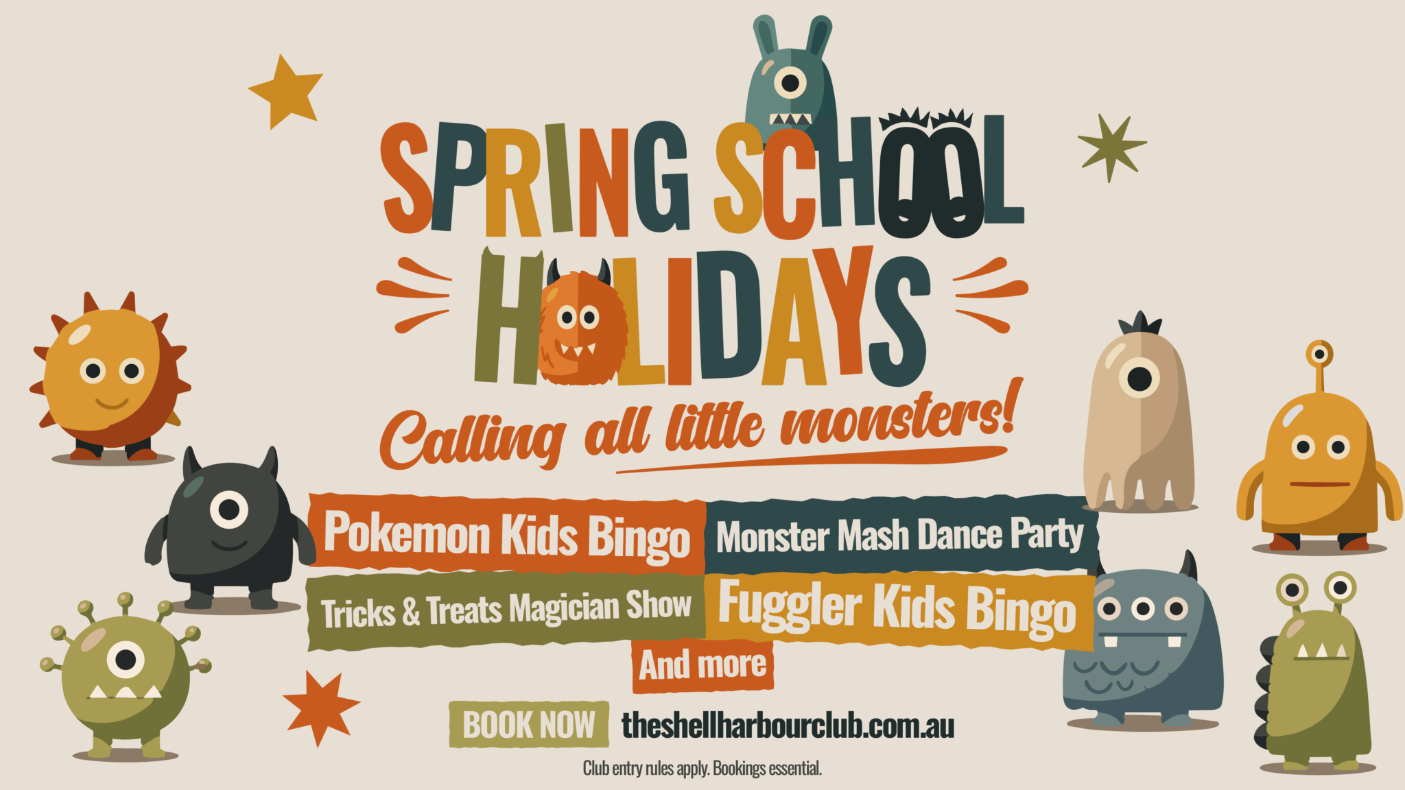 SCHOOL HOLIDAY ACTIVITIES